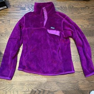Patagonia fleece magenta/purple size S